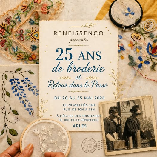 Exposition : 25 Ans de broderie