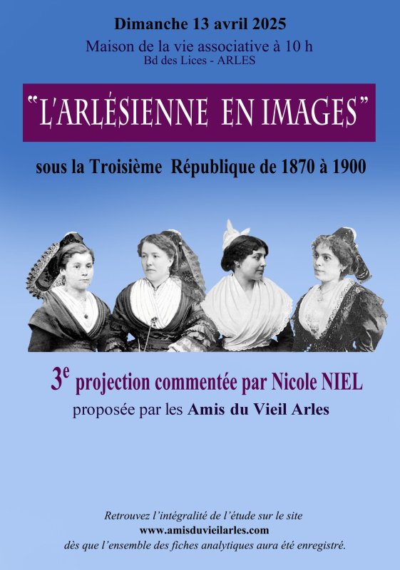 L'arlésienne en images, Conférence