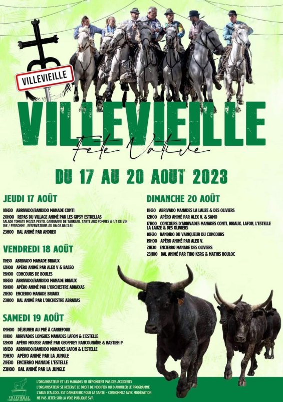 Fête votive de Villevieille