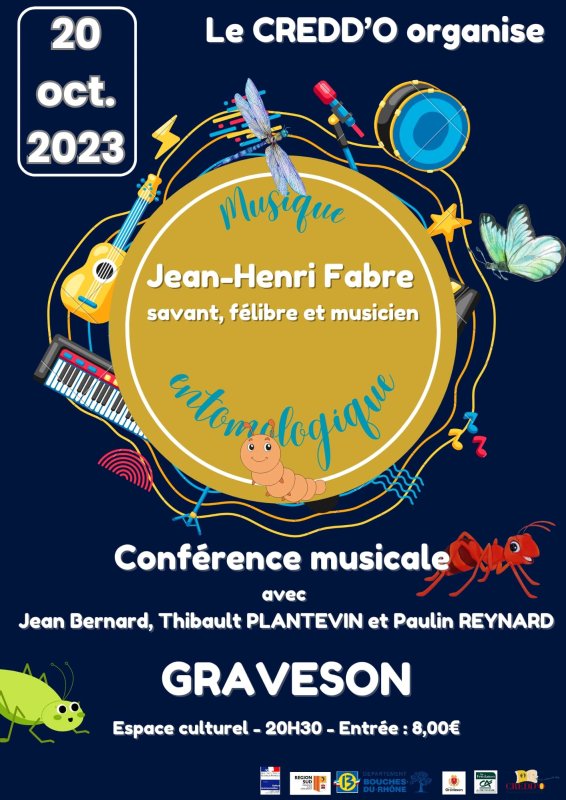 Jean-Henri Fabre, conférence musicale