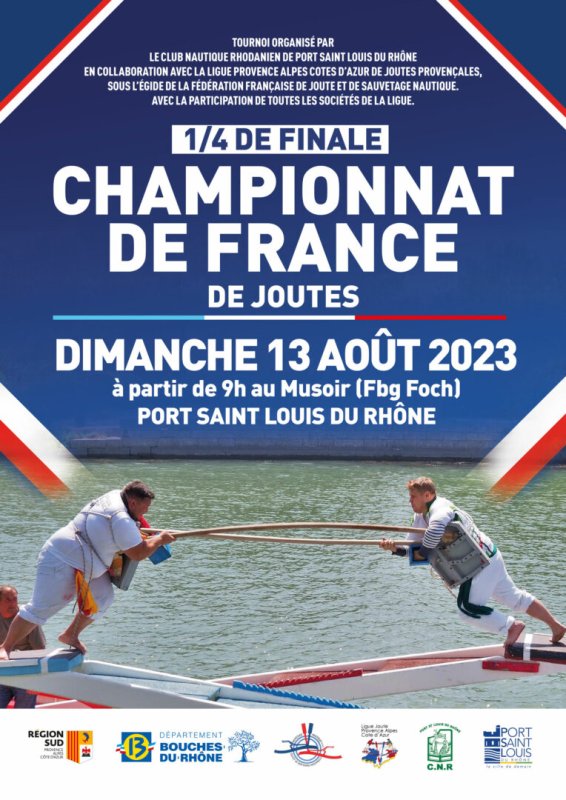 1/4 Finale Championnat de France de Joutes