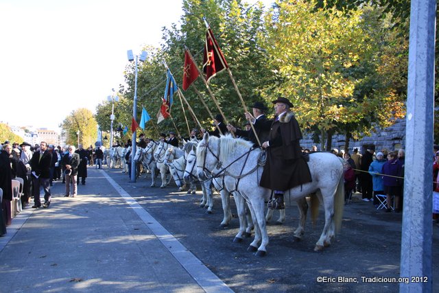 XVe Pèlerinage de la Nacioun Gardiano à Notre-Dame de Lourdes